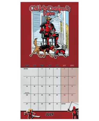 Marvel Deadpool - kalendarz 2026