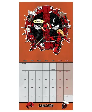 Marvel Deadpool - kalendarz 2026