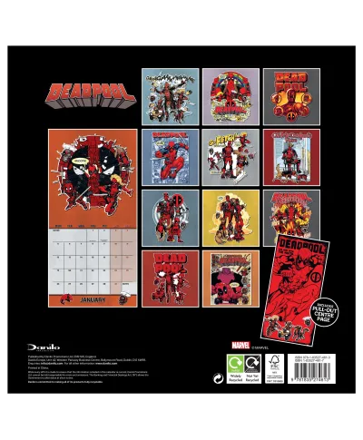 Marvel Deadpool - kalendarz 2026