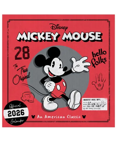 Myszka Miki Mickey Mouse - kalendarz 2026