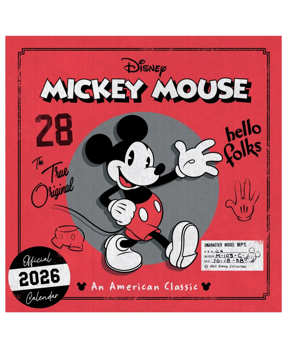 Myszka Miki Mickey Mouse - kalendarz 2026