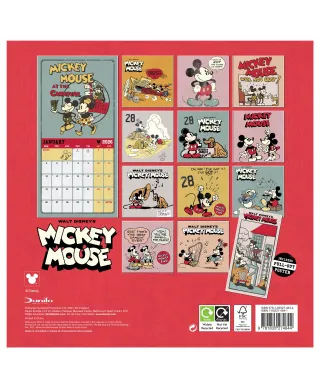 Myszka Miki Mickey Mouse - kalendarz 2026