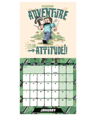 Minecraft - kalendarz 2026