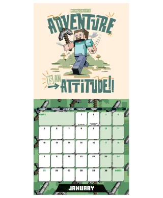 Minecraft - kalendarz 2026