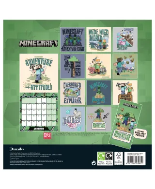 Minecraft - kalendarz 2026