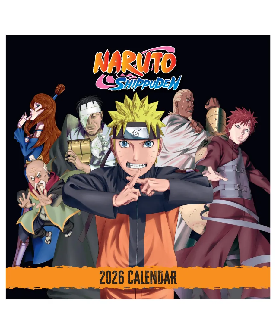 Naruto Shippuden - kalendarz 2026