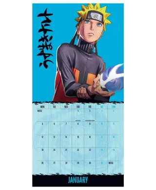 Naruto Shippuden - kalendarz 2026