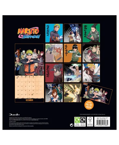 Naruto Shippuden - kalendarz 2026