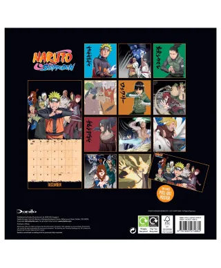 Naruto Shippuden - kalendarz 2026