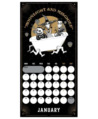 The Nightmare Before Christmas - kalendarz 2026