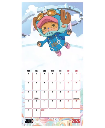 One Piece - kalendarz 2026