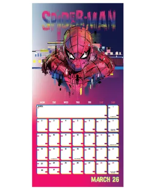 Spiderman - kalendarz 2026