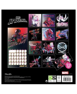 Spiderman - kalendarz 2026