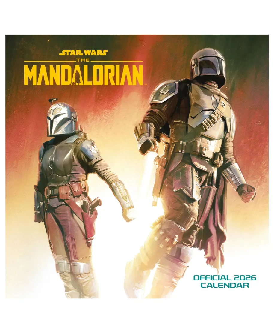 Star Wars The Mandalorian - kalendarz 2026