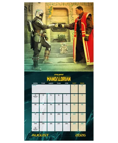 Star Wars The Mandalorian - kalendarz 2026