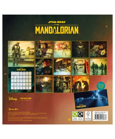 Star Wars The Mandalorian - kalendarz 2026