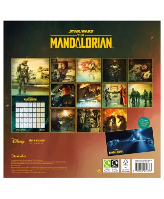 Star Wars The Mandalorian - kalendarz 2026