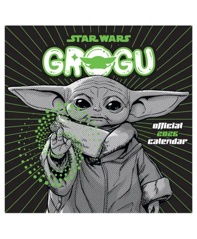 Star Wars The Mandalorian Grogu - kalendarz 2026