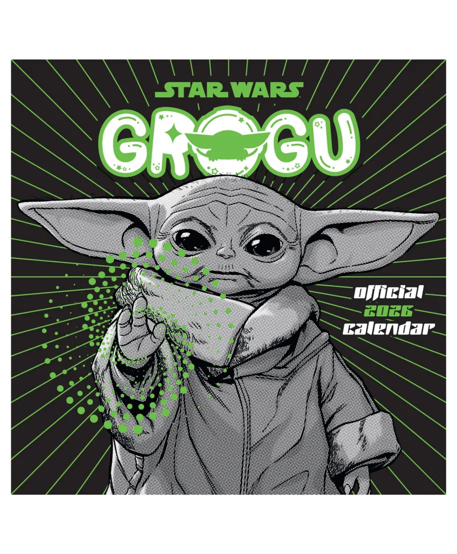 Star Wars The Mandalorian Grogu - kalendarz 2026