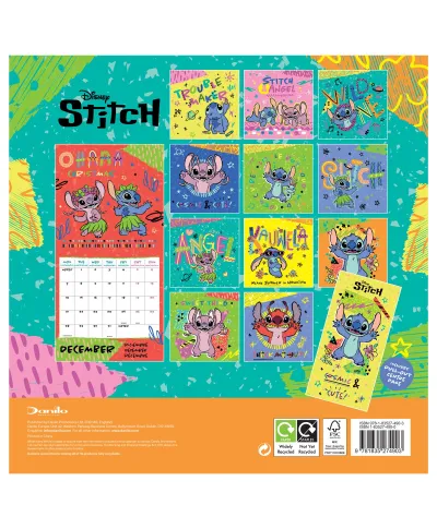 Stitch - kalendarz 2026