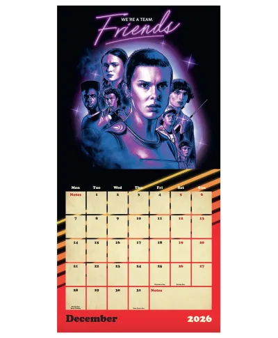 Stranger Things - kalendarz 2026