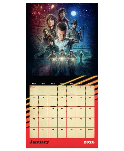 Stranger Things - kalendarz 2026