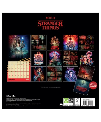 Stranger Things - kalendarz 2026
