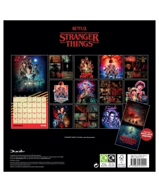 Stranger Things - kalendarz 2026
