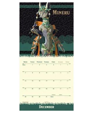 The Legend Of Zelda - kalendarz 2026