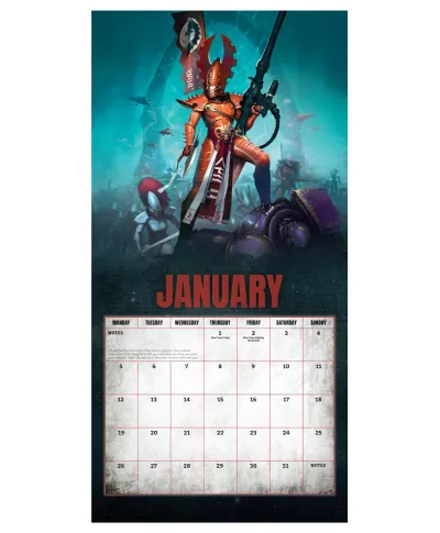 Warhammer - kalendarz 2026