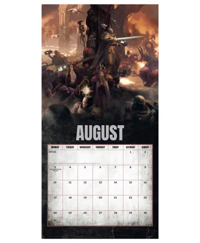 Warhammer - kalendarz 2026