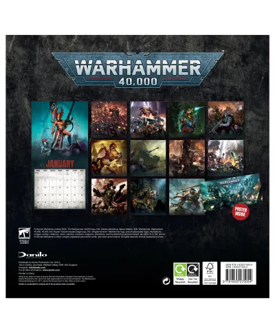 Warhammer - kalendarz 2026