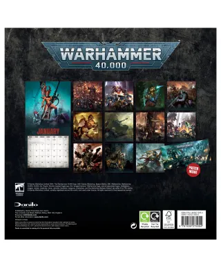 Warhammer - kalendarz 2026