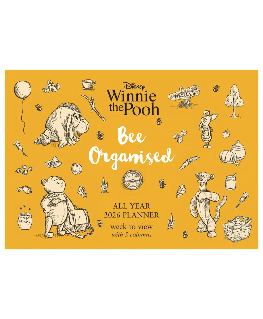 Kubuś Puchatek - kalendarz 2026 organizer