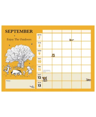 Kubuś Puchatek - kalendarz 2026 organizer