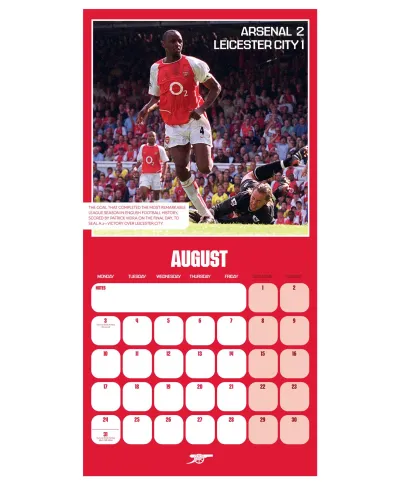 Arsenal FC Legends - kalendarz 2026