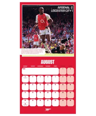 Arsenal FC Legends - kalendarz 2026