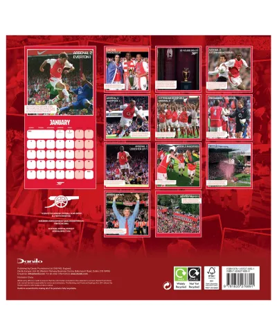 Arsenal FC Legends - kalendarz 2026