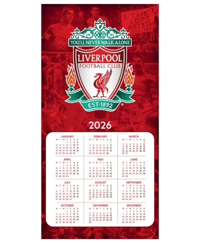 Liverpool FC Legends - kalendarz 2026