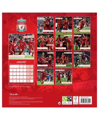 Liverpool FC Legends - kalendarz 2026