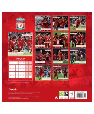 Liverpool FC Legends - kalendarz 2026