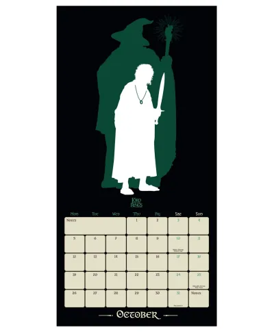 Lord Of The Rings - kalendarz 2026