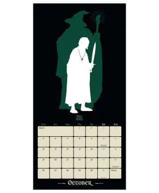 Lord Of The Rings - kalendarz 2026