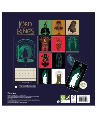 Lord Of The Rings - kalendarz 2026