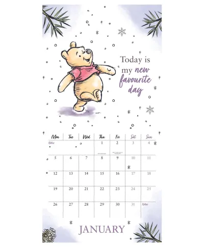 Kubuś Puchatek - kalendarz 2026