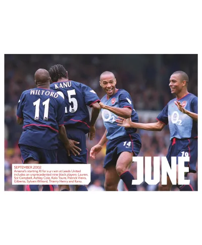 Arsenal FC - kalendarz książkowy A5 2026