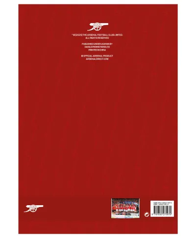 Arsenal FC - kalendarz książkowy A5 2026