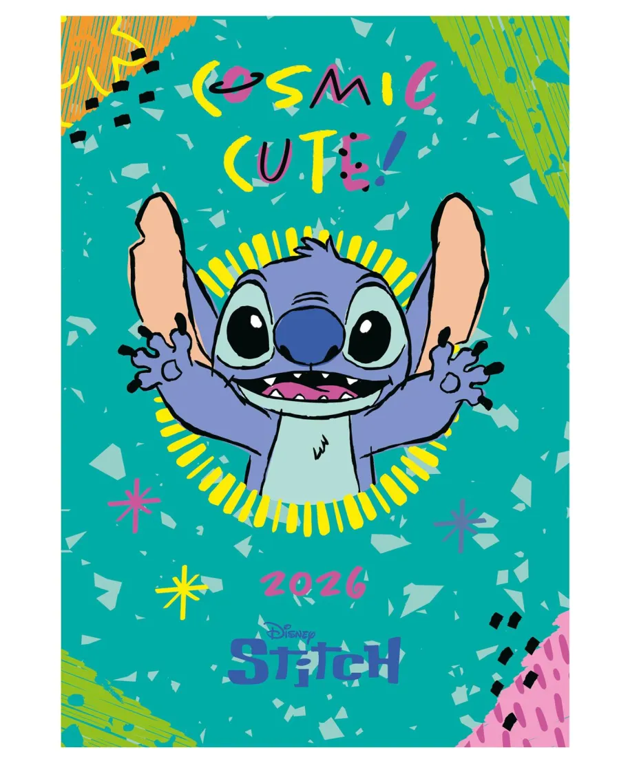 Stitch - kalendarz książkowy A5 2026