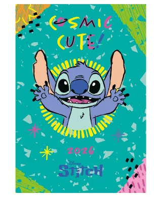 Stitch - kalendarz książkowy A5 2026