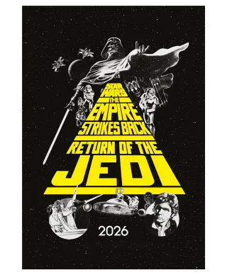 Star Wars - kalendarz książkowy A5 2026